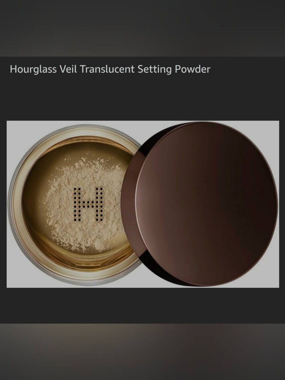 HOURGLASS $52 Veil Translucent Setting Powder NEW in Rose Gold Box Lightweight